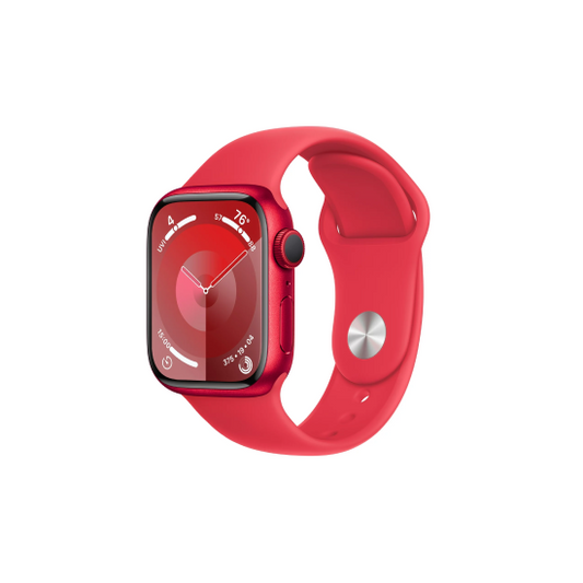 Apple Watch Series 9 GPS 41mm Starlight Aluminum Case with Starlight Sport Band